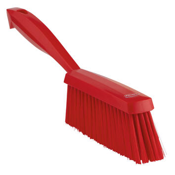 BALAYETTE ALIMENTAIRE 33CM FIBRE SOUPLE ROUGE