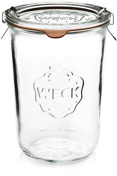 WECK BOCAL AVEC COUVERCLE ET JOINT 85 CL Ø 10 CM H 14,7 CM