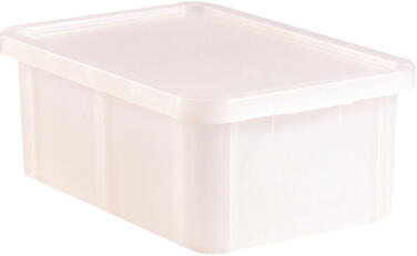 BACS HACCP AVEC COUVERCLE 600X400 HAUTEUR 33 CM 55 BLANC