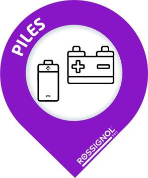 STICKERS TRI PILES VIOLET X10