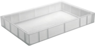 BAC À PÂTONS DE PIZZA 600X400 PEHD HAUTEUR 10 CM