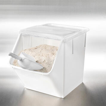 BAC À INGRÉDIENTS AVEC COUVERCLE TRANSPARENT - 40 L