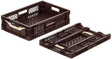 BAC PLIABLE MARRON 60X40X15 CM