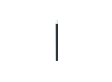 POTELET A SCELLER ALTO TETE GORGE GRIS ANTHRACITE / BLANC