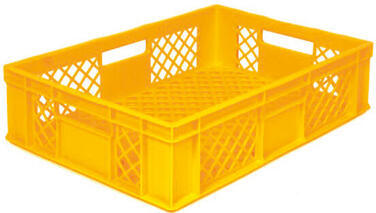 BAC AJOURÉ SPÉCIAL BP 600X400 HAUTEUR 41 CM JAUNE