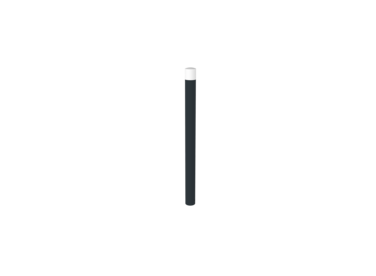 POTELET A SCELLER TENOR GRIS ANTHRACITE / BLANC 140CM