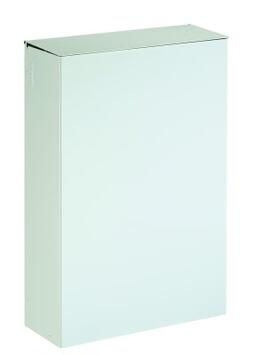 POUBELLE MURALE BLANKA 20L BLANC