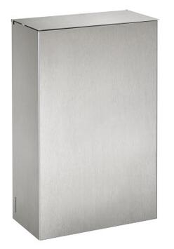 POUBELLE MURALE AXOS 10L AVEC ETRIER INOX BROSSE