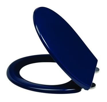 ABATTANT WC ANTIBACTÉRIEN AISI 304 BLEU MAJESTIC