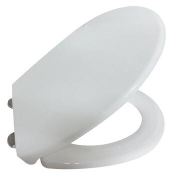 ABATTANT WC THERMOPLASTIQUE ANTIBACTÉRIEN BLANC DUPLEX