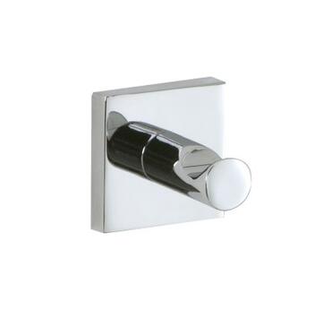 PATÈRE 1 TÊTE CHROME SANEA