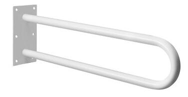 BARRE DE RELEVEMENT 60CM INOX AISI 304 BLANC BISKA