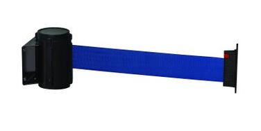 BARRIERE MURALE PACEO AVEC SANGLE RETRACTABLE 3M GRIS / BLEU