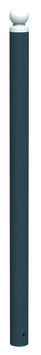 POTELET A SCELLER OPUS TETE BOULE GRIS ANTHRACITE / BLANC
