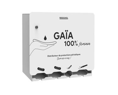 DISTRI PROTECTIONS PERIODIQUES 4 COMPARTIMENTS GAIA  BLANC