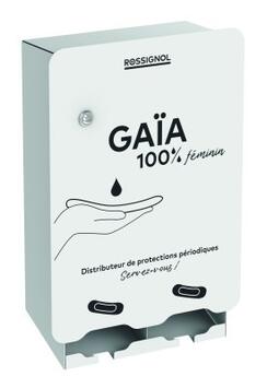 DISTRI PROTECTIONS PERIODIQUES 2 COMPARTIMENTS GAIA  BLANC
