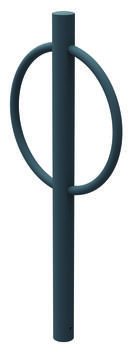 APPUI-VELOS CYCLO TENOR TETE BOMBEE ANTHRACITE MAT