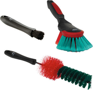 PACK 3 BROSSES VEHICULE (BROSSE A MAIN, JANTE, PINCEAU)