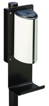 STATION DÉSINFECTION À DÉTECTION OPTIQUE À RÉSERVOIR LENSEA SANIMAINS GRIS 850ML