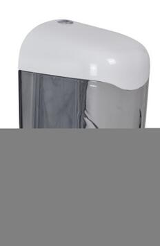 DISTRIBUTEUR MANUEL SAVON À RÉSERVOIR OLEANE TRANSPARENT 1,5L