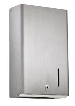 DISTRIBUTEUR D’ESSUIE-MAINS PLIÉS AXOS INOX