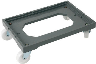 CHARIOT PORTE-BACS NORME EUROPE 600X400 POUR MANNES ALLIBERT