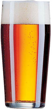 WILLY BECHER VERRE À BIÈRE FOND LÉGER 33 CL