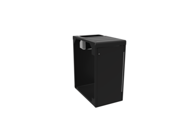MEUBLE TRI SÉLECTIF 65L SERRURE ALITRI LIQUIDES GRIS MANGANESE