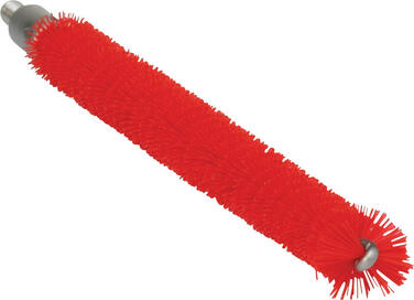 TETE ECOUVILLON POUR TIGE FLEXIBLE DIAMETRE 12MM FIBRE MEDIUM ROUGE