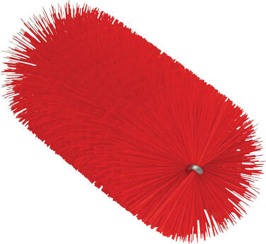 TETE ECOUVILLON POUR TIGE FLEXIBLE DIAMETRE 60MM FIBRE MEDIUM ROUGE