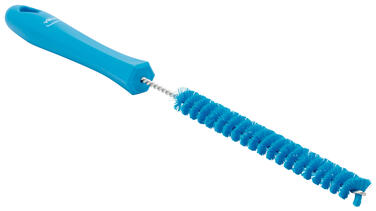 ECOUVILLON ALIMENTAIRE 310MM DIAMETRE 15MM FIBRE DURE BLEU