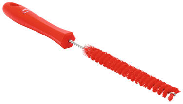 ECOUVILLON ALIMENTAIRE 310MM DIAMETRE 15MM FIBRE DURE ROUGE