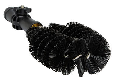 BROSSE POUR EVACUATIONS 27,5CM FIBRE DURE NOIR