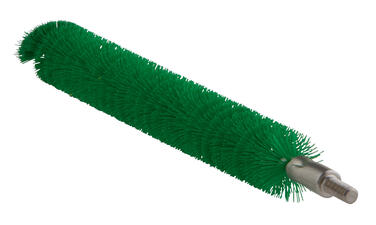 TETE ECOUVILLON POUR TIGE FLEXIBLE 200MM DIAMETRE 20MM FIBRE MEDIUM VERT
