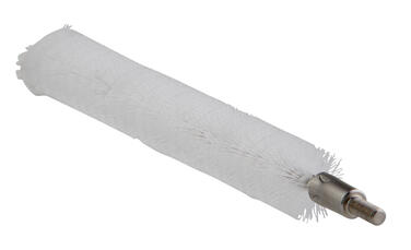 TETE ECOUVILLON POUR TIGE FLEXIBLE 200MM DIAMETRE 20MM FIBRE MEDIUM BLANC