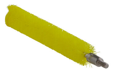 TETE ECOUVILLON POUR TIGE FLEXIBLE 200MM DIAMETRE 20MM FIBRE MEDIUM JAUNE