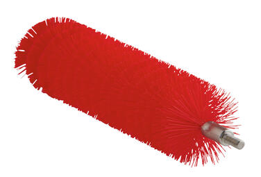 TETE ECOUVILLON POUR TIGE FLEXIBLE 200MM DIAMETRE 40MM FIBRE MEDIUM ROUGE