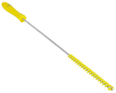 ECOUVILLON ALIMENTAIRE 480MM DIAMETRE 10MM FIBRE DURE JAUNE