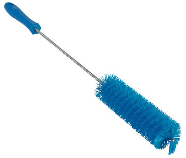 ECOUVILLON ALIMENTAIRE 510MM DIAMETRE 40MM FIBRE DURE BLEU
