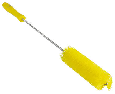 ECOUVILLON ALIMENTAIRE 510MM DIAMETRE 40MM FIBRE DURE JAUNE