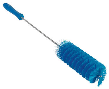 ECOUVILLON ALIMENTAIRE 510MM DIAMETRE 50MM FIBRE DURE BLEU