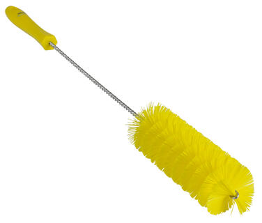 ECOUVILLON ALIMENTAIRE 510MM DIAMETRE 50MM FIBRE DURE JAUNE
