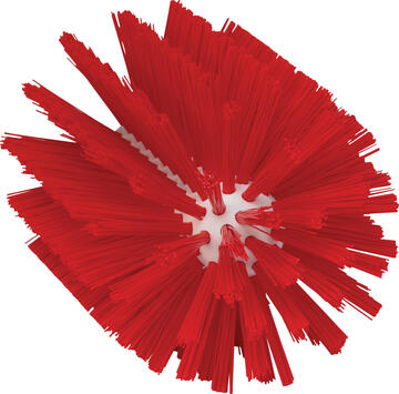 BROSSE CYLINDRIQUE ALIMENTAIRE DIAMETRE 103MM FIBRE MEDIUM ROUGE