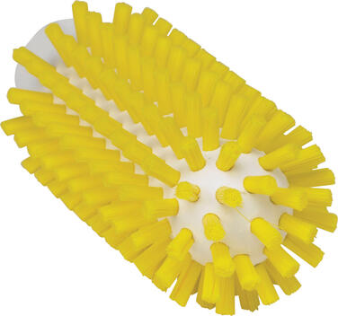 BROSSE CYLINDRIQUE ALIMENTAIRE DIAMETRE 50MM FIBRE MEDIUM JAUNE