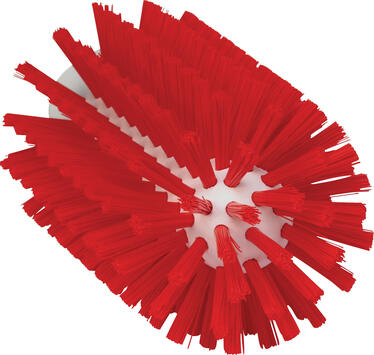 BROSSE CYLINDRIQUE ALIMENTAIRE DIAMETRE 77MM FIBRE MEDIUM ROUGE