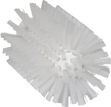 BROSSE CYLINDRIQUE ALIMENTAIRE DIAMETRE 77MM FIBRE MEDIUM BLANC