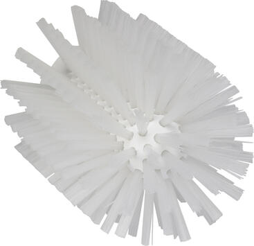 BROSSE CYLINDRIQUE ALIMENTAIRE DIAMETRE 90MM FIBRE MEDIUM BLANC