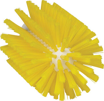 BROSSE CYLINDRIQUE ALIMENTAIRE DIAMETRE 90MM FIBRE MEDIUM JAUNE