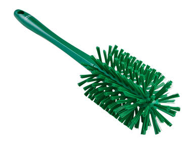 BROSSE CYLINDRIQUE ALIMENTAIRE MANCHE MOULE DIAMETRE 90MM FIBRE MEDIUM/DURE VERT