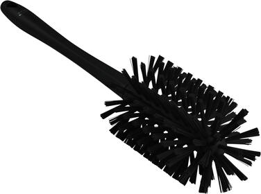 BROSSE CYLINDRIQUE ALIMENTAIRE MANCHE MOULE DIAMETRE 90MM FIBRE MEDIUM/DURE NOIR